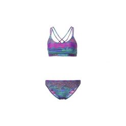 Stroje kąpielowe damskie: kostium kąpielowy dwuczęściowy adidas Bikini Allover Print Beach