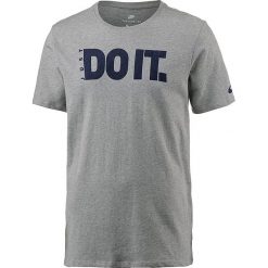 T-shirty męskie z nadrukiem: Koszulka w kolorze szarym