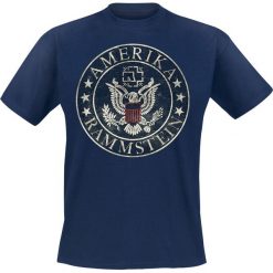 T-shirty męskie: Rammstein United States T-Shirt granatowy