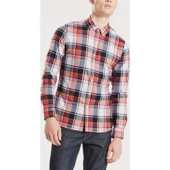 Levi's® Pacific Koszula Czerwony. Czerwone koszule męskie s, w kratkę, z bawełny, bez kołnierzyka, z długim rękawem. Za 309,95 zł.