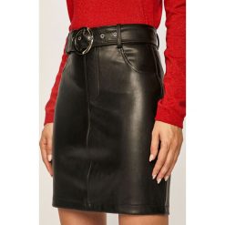 Tally Weijl - Spódnica. Czarne spódniczki damskie TALLY WEIJL, na co dzień, s, w paski, z poliesteru, mini, proste. Za 119,90 zł.