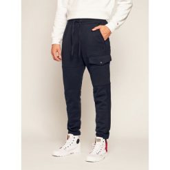 Spodnie dresowe G-Star Raw Side Stripe Utility D17719-A612-4213. Niebieskie jeansy męskie G-Star RAW, m, bez wzorów, z jeansu, retro. Za 499,00 zł.