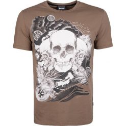 Just Cavalli T-shirt. T-shirty męskie Roberto Cavalli, z nadrukiem, z bawełny, z okrągłym kołnierzem. Za 179,00 zł.