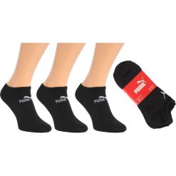 Stopki Puma 3-pak Czarne. Czarne skarpetki męskie Umbro, z elastanu. Za 21,00 zł.
