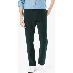 Spodnie chino - Slim fit - w kolorze zielonym. Zielone spodnie męskie DOCKERS, m, w paski. W wyprzedaży za 175,95 zł.