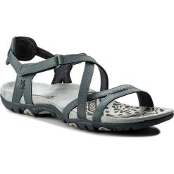 Sandały MERRELL - Sandspur Rose Ltr J98772 Slate. Szare klapki damskie marki Merrell, bez wzorów, ze skóry, bez obcasa. Za 269,00 zł.