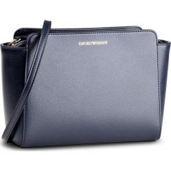 Torebka EMPORIO ARMANI - Y3B084 YH15A 88293 Midnight Blue/Black. Niebieskie listonoszki damskie Emporio Armani, ze skóry ekologicznej. Za 639,00 zł.