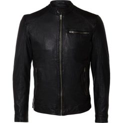 Selected Homme Kurtka skórzana black. Czarne kurtki męskie bomber Selected Homme, m, z materiału. Za 969,00 zł.