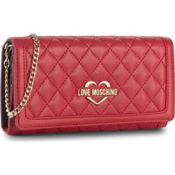Portfele damskie: Duży Portfel Damski LOVE MOSCHINO – JC5511PP15LB0500 Rosso