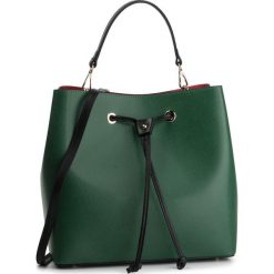 Torebka CREOLE - K10617 C.Zielony. Zielone torebki klasyczne damskie Creole, bez wzorów, ze skóry, eleganckie, duże, bez dodatków. Za 359,00 zł.