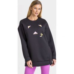 BLUZA Emporio Armani. Czarne bluzy damskie z nadrukiem. Za 860,00 zł.