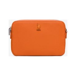 U.S. Polo Assn Portsmouth Cross body bag Pomarańczowy. Pomarańczowe torebki klasyczne damskie U.S. Polo Assn., w paski, z materiału, bez dodatków. Za 292,95 zł.