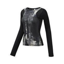 Reebok Combat LS RashGuard | M., Combat LS RashGuard | M. Czarne bluzy damskie Reebok, m, bez wzorów, bez rękawów, bez kaptura. W wyprzedaży za 313,93 zł.