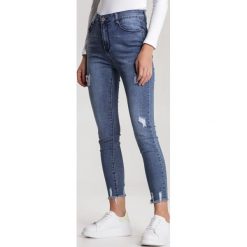 Niebieskie Jeansy Slim Corraene. Niebieskie jeansy damskie Renee. Za 109,99 zł.