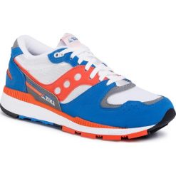 Sneakersy SAUCONY - Azura S70437-36 Grey/Orange/Blue. Białe sneakersy męskie Saucony, bez wzorów, z materiału, bez zapięcia. W wyprzedaży za 339,00 zł.