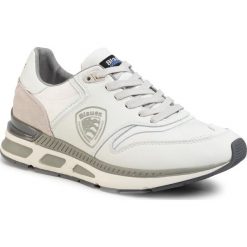 Sneakersy BLAUER - S0HILO01/CAL White. Białe sneakersy męskie Blauer. Za 529,00 zł.