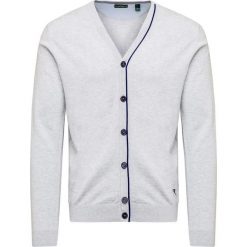 Sweter CHERVO NUXIS. Niebieskie swetry męskie Chervo, bez wzorów, z bawełny, klasyczne, z kontrastowym kołnierzykiem, bez kaptura. Za 790,00 zł.