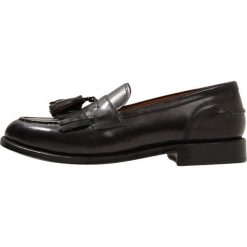 Buty wizytowe męskie: Grenson MACKENZIE Eleganckie buty dark grey handpainted