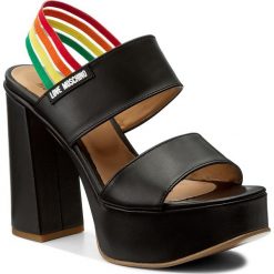 Rzymianki damskie: Sandały LOVE MOSCHINO – JA1620BC03JA0000 San.Lod.Linea49/110 Vitello Nero