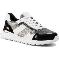 Sneakersy MICHAEL MICHAEL KORS - Monroe Trainer 43F9MOFS2M Gun/Blk. Czarne półbuty damskie MICHAEL Michael Kors, ze skóry ekologicznej. W wyprzedaży za 429,00 zł.