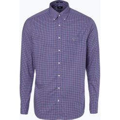 Gant - Koszula męska, niebieski. Niebieskie koszule męskie GANT, m, w kratkę, z bawełny, eleganckie, bez kołnierzyka, bez rękawów. Za 449,95 zł.