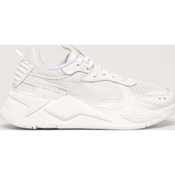 Puma - Buty. Białe buty sportowe damskie Puma, bez wzorów, ze skóry, sportowe. Za 479,90 zł.
