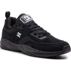 Sneakersy DC - E.Tribeka ADYS700173 Black/Black/White (Blw). Czarne sneakersy męskie DC, na co dzień, bez wzorów, ze skóry, klasyczne, bez zapięcia. W wyprzedaży za 259,00 zł.