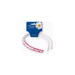 TOP CHOICE Opaska w kwiatki 2szt 27475. Szare ozdoby do włosów TOP CHOICE. Za 3,91 zł.