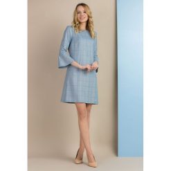 Sukienki: Elegancka sukienka w kratę