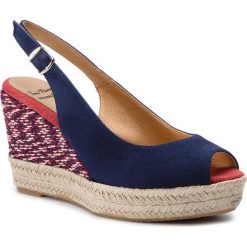 Espadryle TONI PONS - Alella-A Mari. Niebieskie espadryle damskie Toni Pons, bez wzorów, ze skóry, bez obcasa, na obcasie. W wyprzedaży za 239,00 zł.