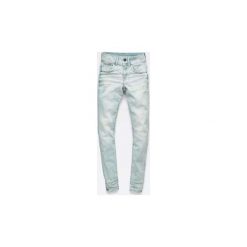Jeansy skinny G-Star Raw D06746 6132 LYNN. Niebieskie jeansy damskie G-Star RAW, bez wzorów, z jeansu. Za 343,38 zł.