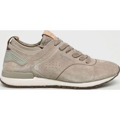 Pepe Jeans - Buty. Brązowe buty sportowe męskie marki Pepe Jeans, z jeansu, na sznurówki. W wyprzedaży za 269,90 zł.