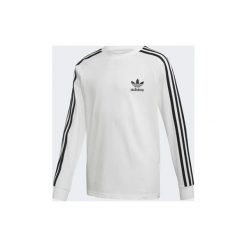 MŁODZIEŻOWA KOSZULKA ADIDAS ORIGINALS LONG SLEEVE (164). Koszulki męskie Adidas, m, w paski, z bawełny, młodzieżowe, z klasycznym kołnierzykiem, bez rękawów. Za 129,99 zł.