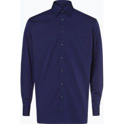Eterna Comfort Fit - Koszula męska – niewymagająca prasowania, niebieski. Niebieskie koszule męskie na spinki Eterna Comfort Fit, m, z klasycznym kołnierzykiem. Za 229,95 zł.