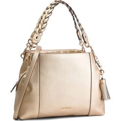 Torebka LIU JO - M Satchel N19263 E0086 Gold 00529. Żółte torebki klasyczne damskie marki Liu Jo, bez wzorów, ze skóry ekologicznej, klasyczne, bez dodatków. Za 689,00 zł.