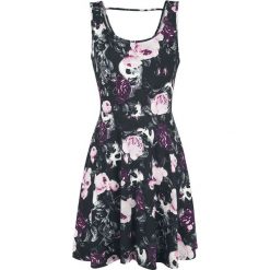 Gothicana by EMP Cheer Up, Boys Sukienka czarny. Czarne sukienki damskie marki Gothicana by EMP, m, z nadrukiem, z materiału, z dekoltem na plecach, bez rękawów. Za 164,90 zł.