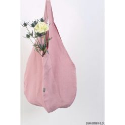 LINEN BAG - Różowa. Czerwone shopper bag damskie marki Reserved, duże. Za 129,00 zł.