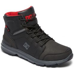 DC Buty Zimowe Męskie Torstein M Boot Xksr Black/Grey/Red 43. Czarne buty sportowe męskie marki DC, na zimę. Za 565,00 zł.