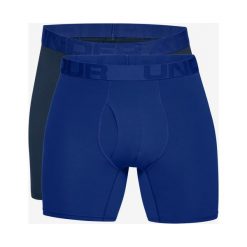 Under Armour Tech™ Mesh 6'' Bokserki Niebieski. Niebieskie bokserki męskie Under Armour, bez wzorów, z elastanu. Za 188,95 zł.