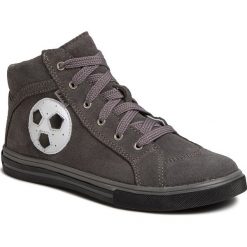 Sneakersy BARTEK - 77063-76G Szary. Szare trampki chłopięce Bartek, ze skóry. Za 239,00 zł.