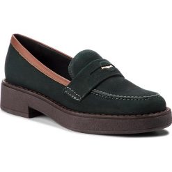 Półbuty GEOX - D Adrya E D849TE 0LT43 C3H6F Dk Forest/Brown. Zielone półbuty damskie Geox, na co dzień, bez wzorów, ze skóry ekologicznej, bez obcasa, na obcasie, bez zapięcia. W wyprzedaży za 359,00 zł.