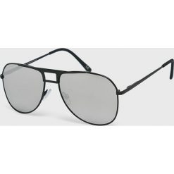 Vans - Okulary. Czarne okulary przeciwsłoneczne męskie marki Vans, z materiału. Za 79,90 zł.