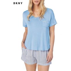 Piżama damska DKNY 13019403. Szare piżamy damskie DKNY New York, bez wzorów, bez rękawów. Za 335,00 zł.
