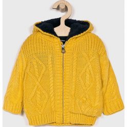 Blukids - Kurtka dziecięca 68-92 cm. Żółte kurtki chłopięce Blukids, bez wzorów, z poliesteru, krótkie, bez kaptura. W wyprzedaży za 59,90 zł.