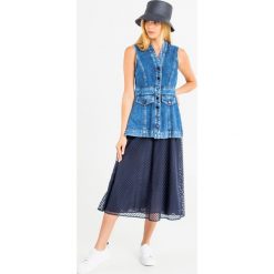 SUKIENKA FUNGO Sportmax Code. Sukienki damskie Sportmax Code, bez wzorów, eleganckie, bez kołnierzyka, bez rękawów. Za 1929,00 zł.