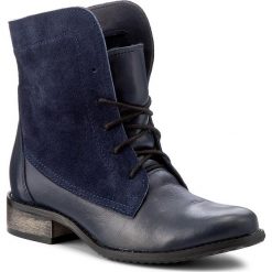 Botki SERGIO BARDI - Gaja FW127253617PL 407. Niebieskie botki damskie na obcasie Sergio Bardi, ze skóry. W wyprzedaży za 209,00 zł.