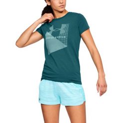 Under Armour Koszulka damska Sportstle Mesh Logo Crew zielona r. M (1310488-716). Zielone bluzki damskie marki Under Armour, m, z meshu. Za 62,22 zł.