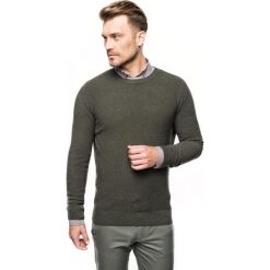 Sweter cilian półgolf oliwkowy. Zielone swetry męskie Recman, m, bez wzorów, z golfem, bez kaptura. Za 149,99 zł.