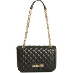 Torebka LOVE MOSCHINO - JC4000PP18LA0850 Verde. Zielone torebki klasyczne damskie Love Moschino, bez wzorów, ze skóry ekologicznej, wizytowe, bez dodatków. W wyprzedaży za 689,00 zł.