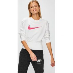Nike Sportswear - Bluza. Białe bluzy damskie Nike Sportswear, s, z nadrukiem, z bawełny, bez rękawów, bez kaptura. W wyprzedaży za 169,90 zł.